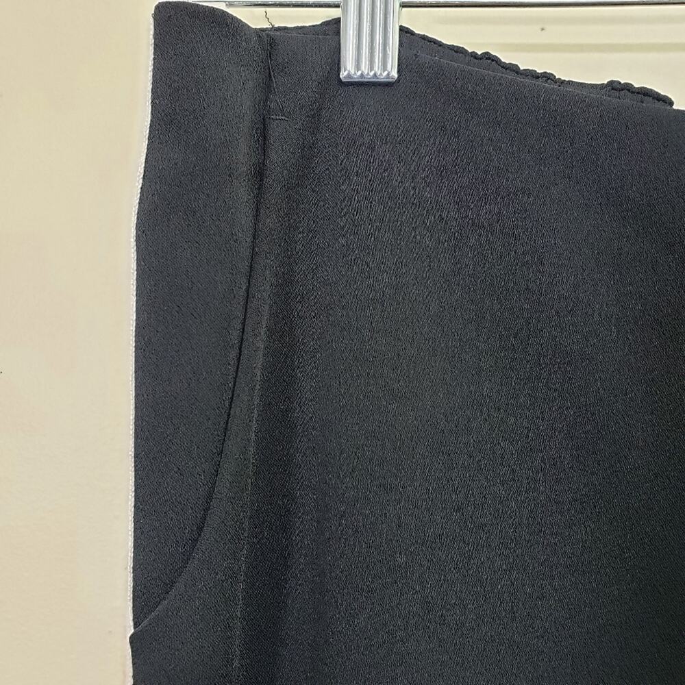 Soft Surroundings London pull on pants with side stripe wide leg woman's 10 / 12 - Picture 4 of 8
